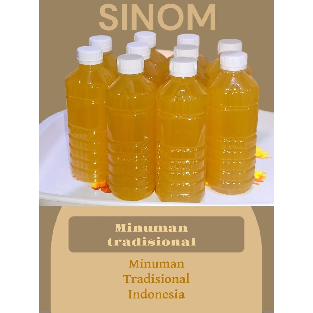

SINOM KUNIR ASAM 500 ml/minuman kesehatan tradisional Indonesia/jamu sehat