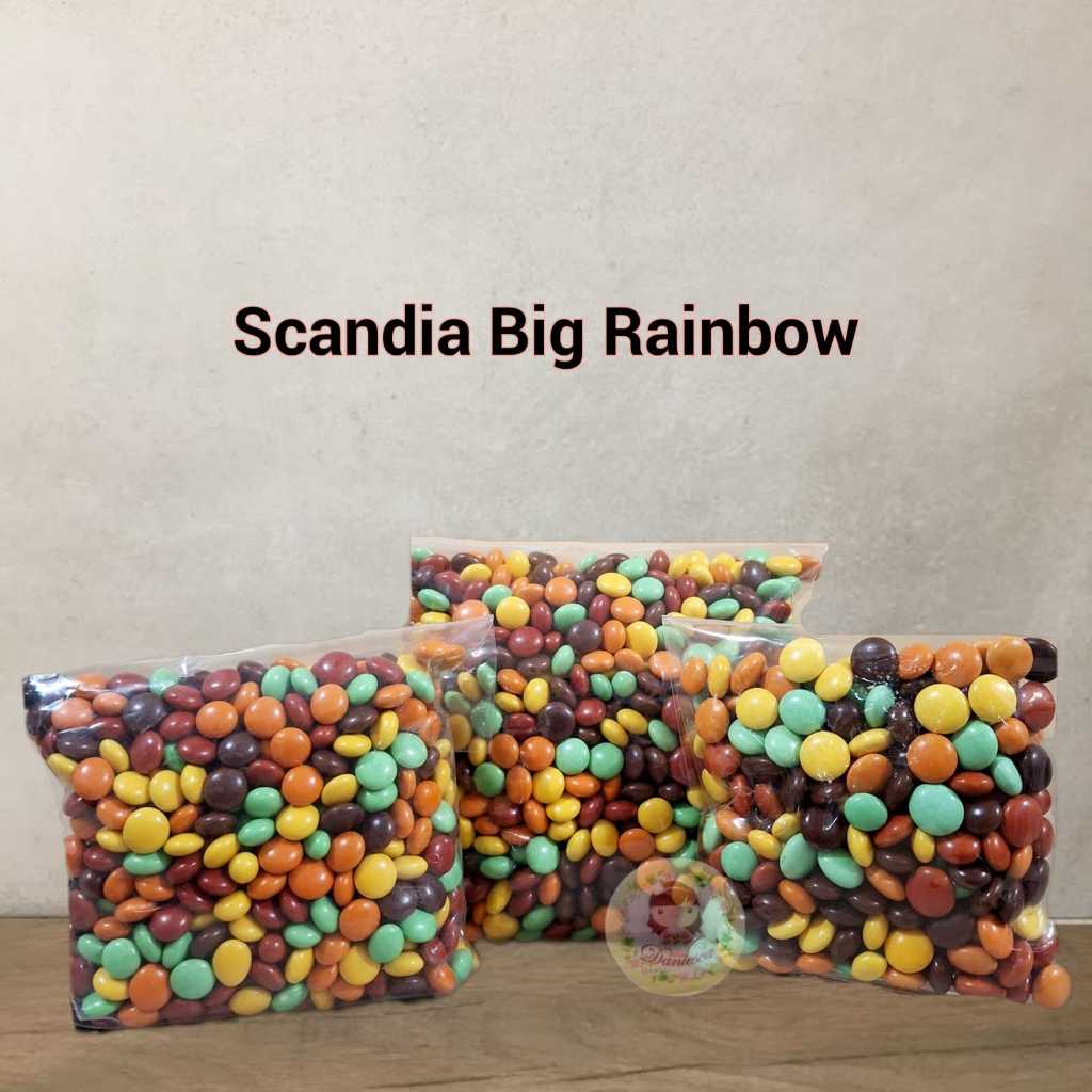 

Coklat Scandia Big rainbow chamilk murah 1kg ( ds bgr )