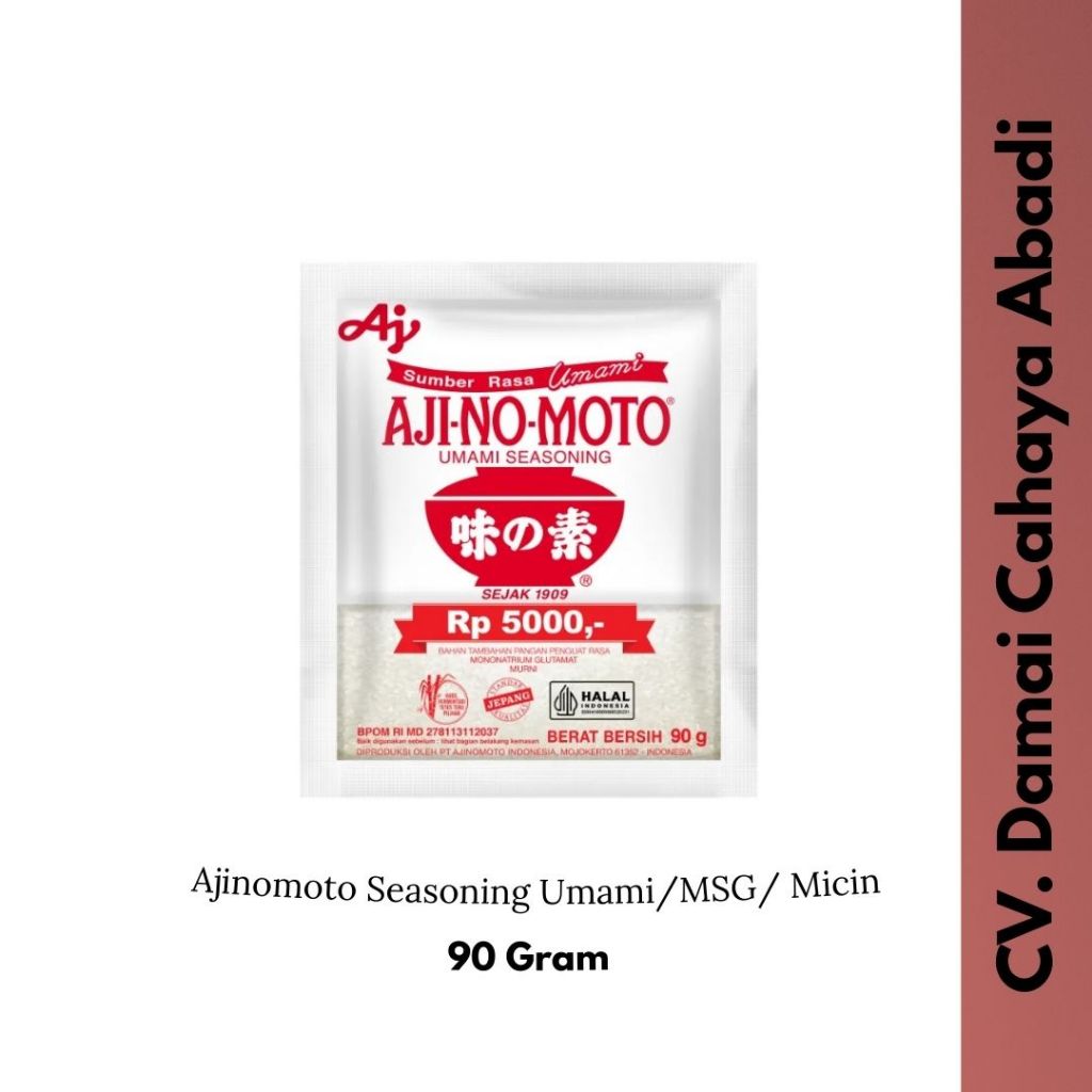 

Penyedap Rasa Ajinomoto 250 gram