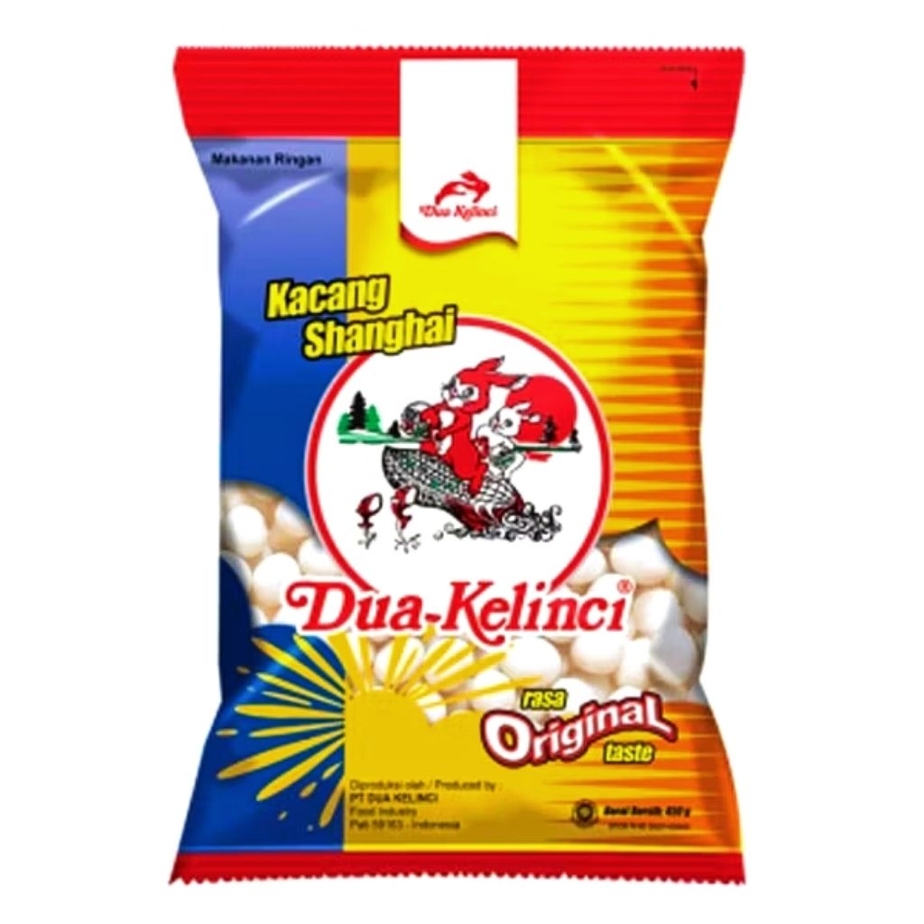 

Dua kelinci Kacang Shangrai Original 200 gram