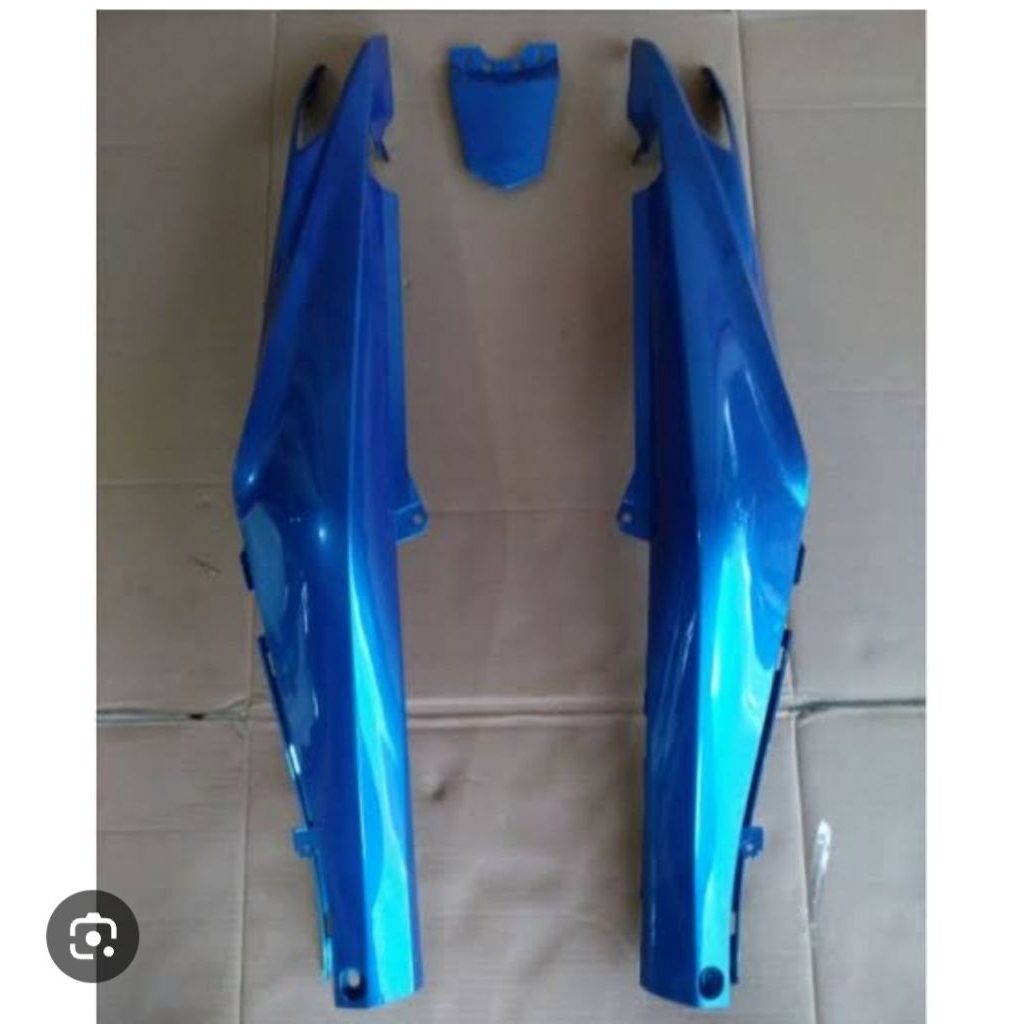 Cover body jupiter z robot warna biru