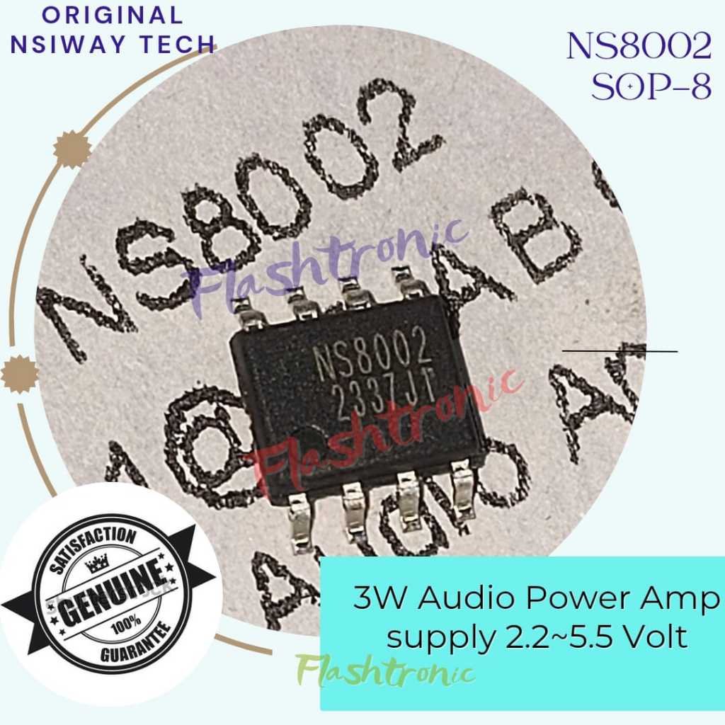 NS8002 SOP8 Nsiway Tech ORI