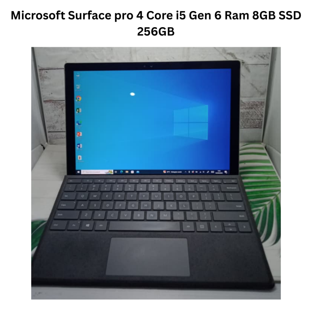 Microsoft Surface pro 4 Core i5 Gen 6 Ram 8GB SSD 256GB 2in1 - Touchscreen