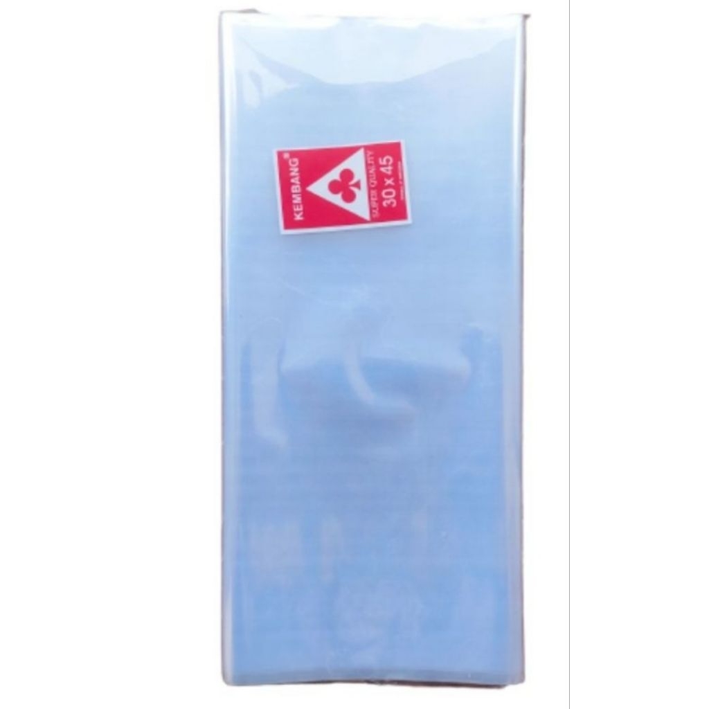 Plastik PP 30 x 45 cm Bening Tebal 03 Merk KEMBANG Plastik Snack / Laundry Kiloan
