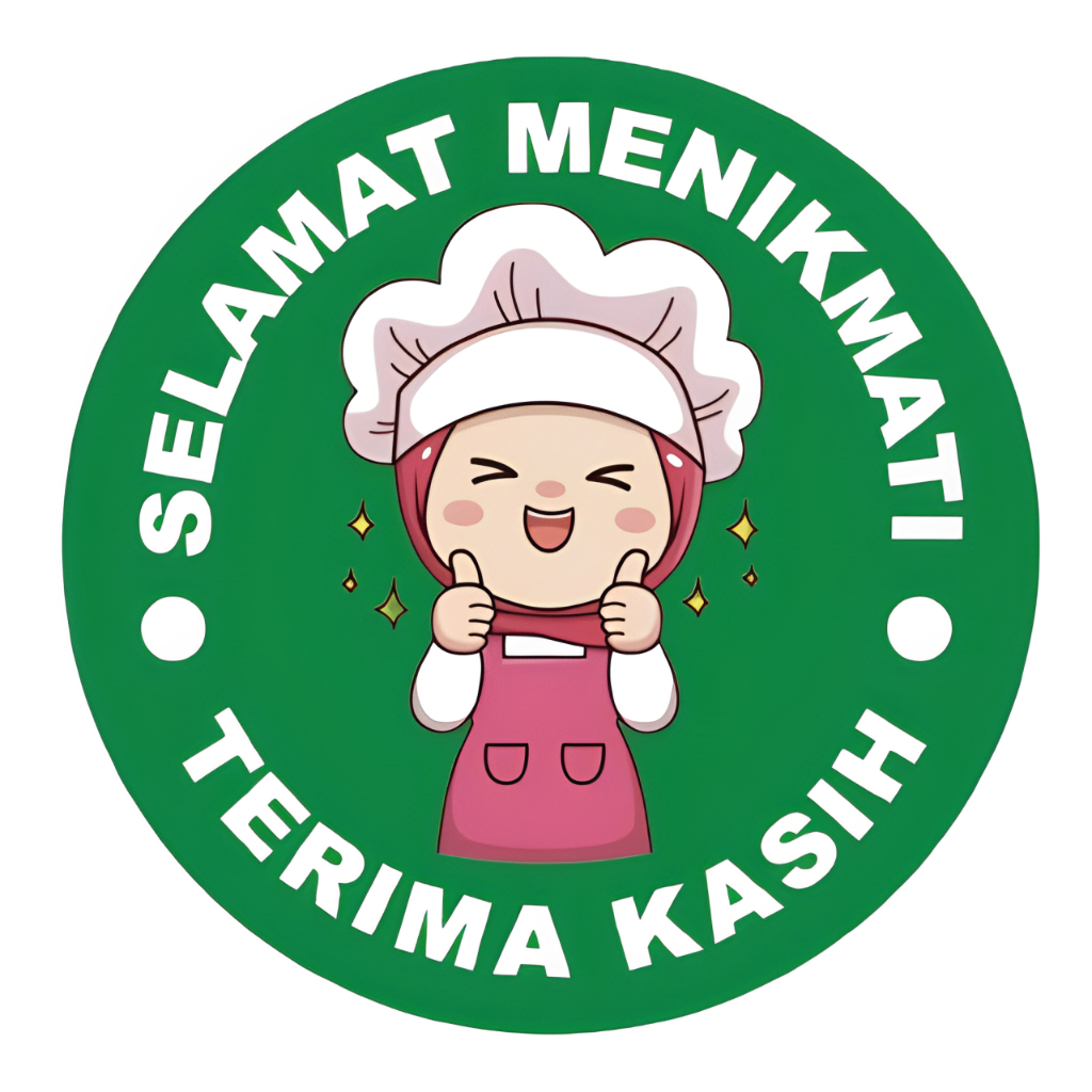 

Stiker Roll Selamat Menikmati 2.5 cm Isi 500 pcs Label Kemasan Makanan Minuman Motif Karakter Lucu