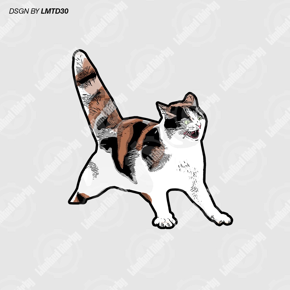 

Stiker Kucing | Cat Sticker | Cat Stance | Design by Lmtd30 | Vinyl + Gloss Laminasi