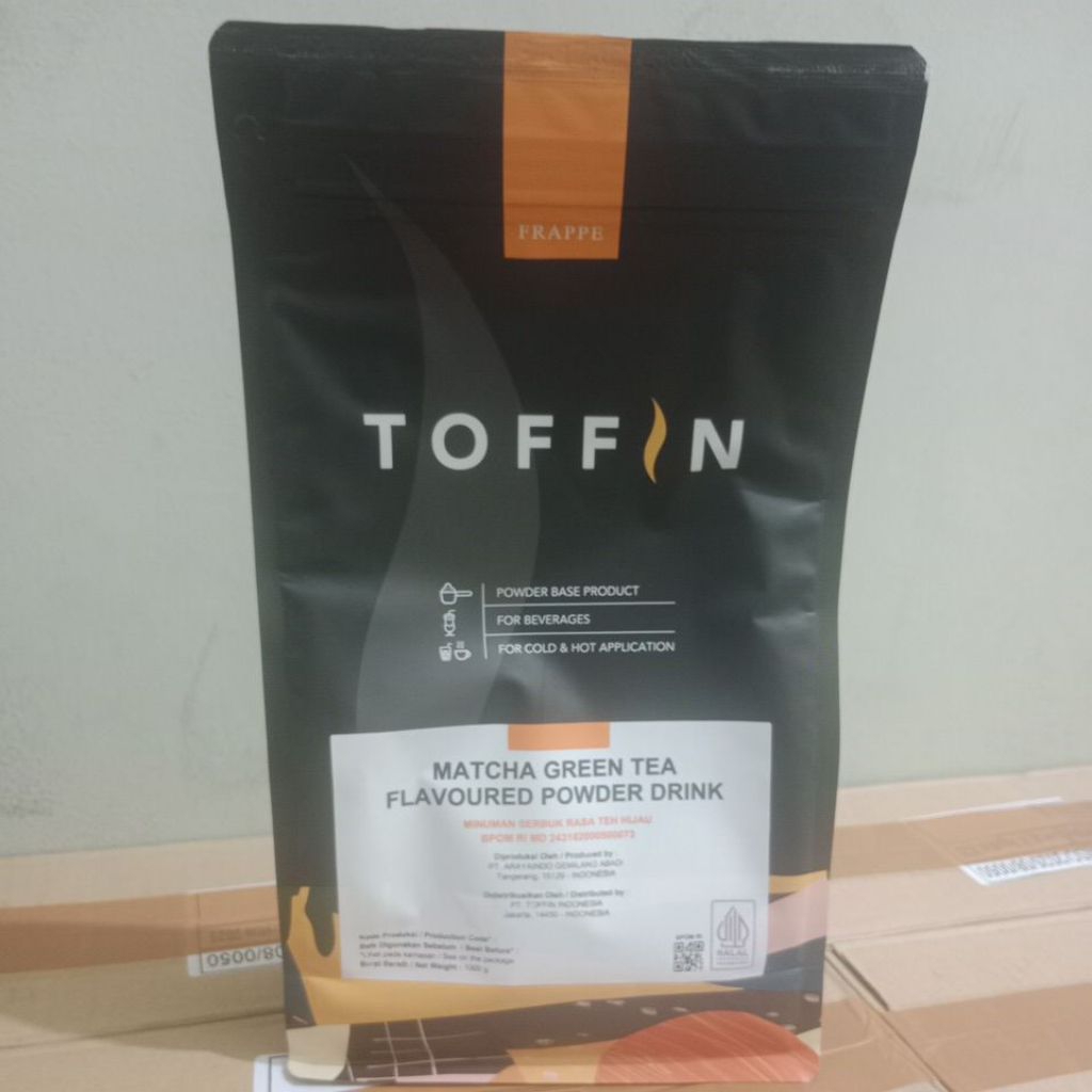 

TOFFIN MATCHA GREENTEA POWDER 1 KG