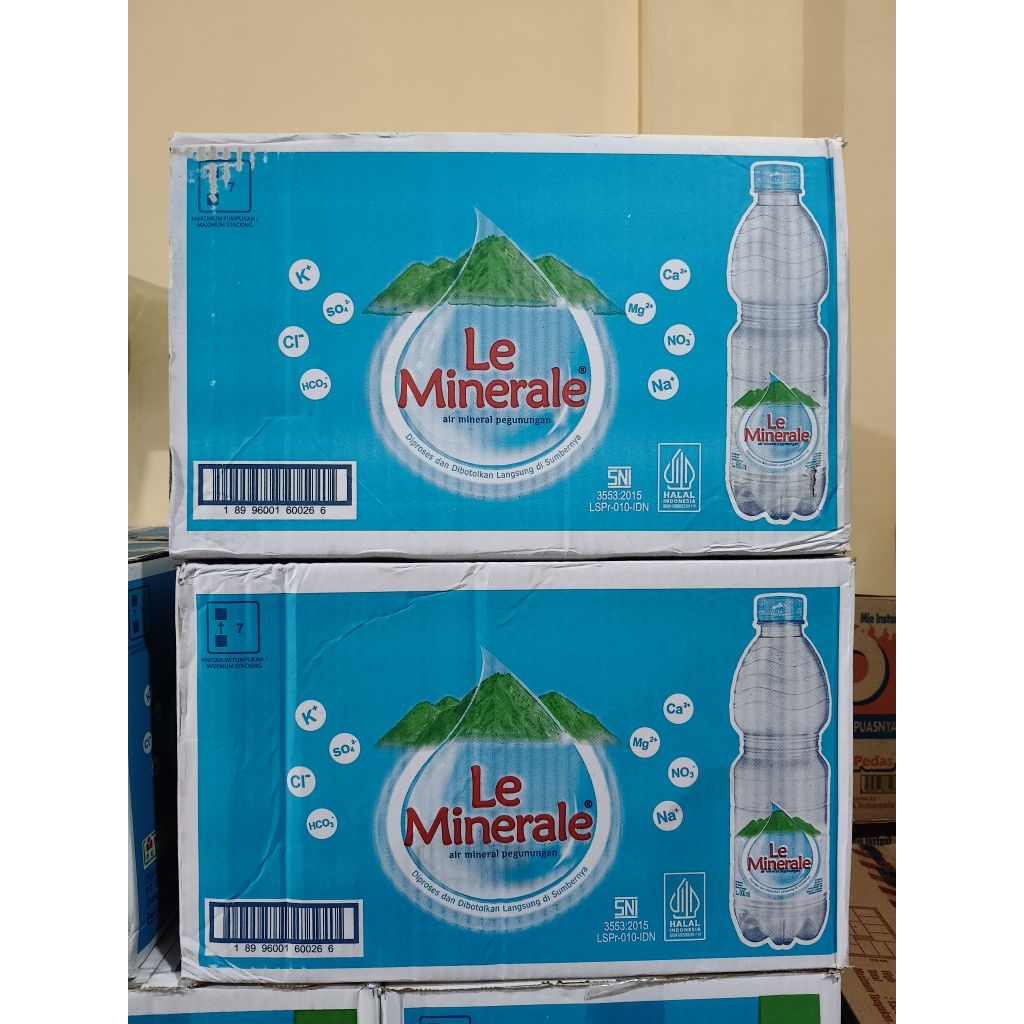 

Le Mineral Air Mineral Pegunungan 600ml (isi 24)