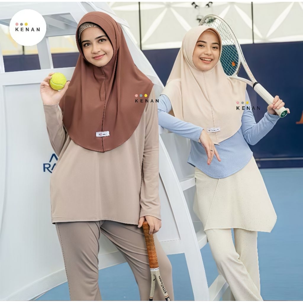 KENAN - Dzevada Instan, Bergo Instan Size M, Hijab Instan, Kenan ORI