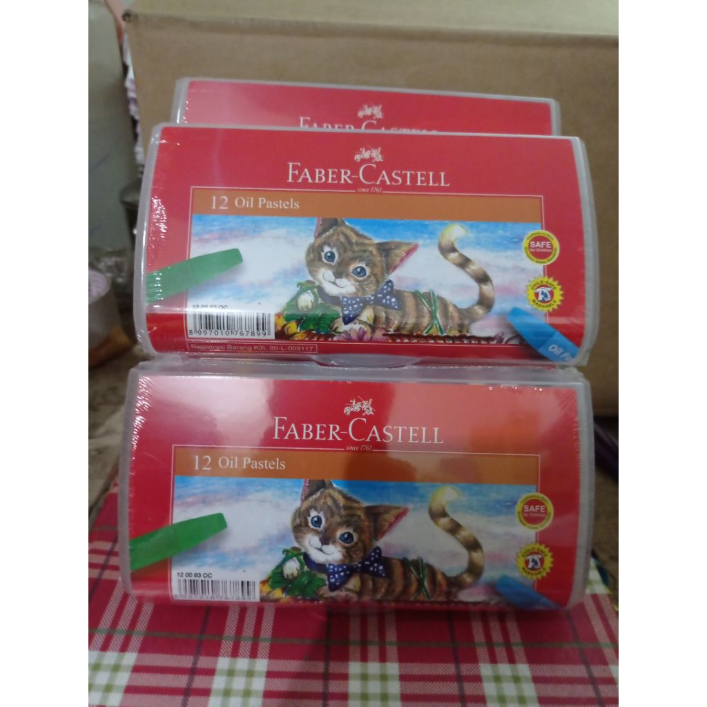 

oil pastel faber-castel 12wrn dan 24wrn
