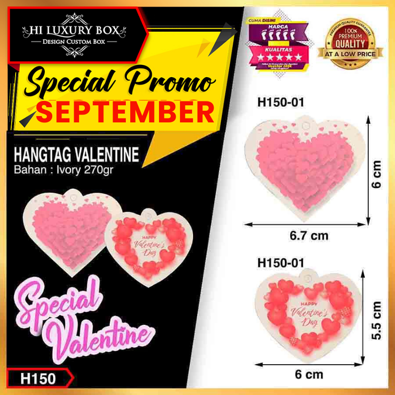

Label Hangtag Valentine Premium Murah Ivory Aksesoris H150