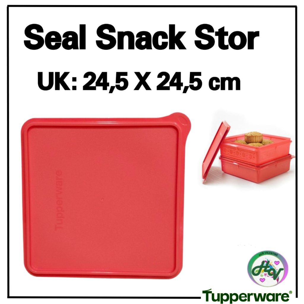 Seal Snack Stor Tupperware