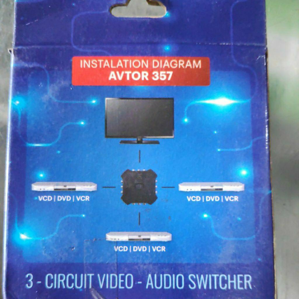 3 way AV selector