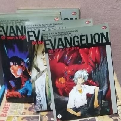 komik Evangelion cabutan