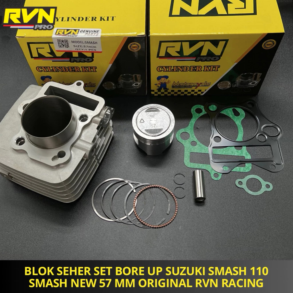 BLOCK BLOK BORE UP SUZUKI SMASH 110 SMASH NEW 57 MM