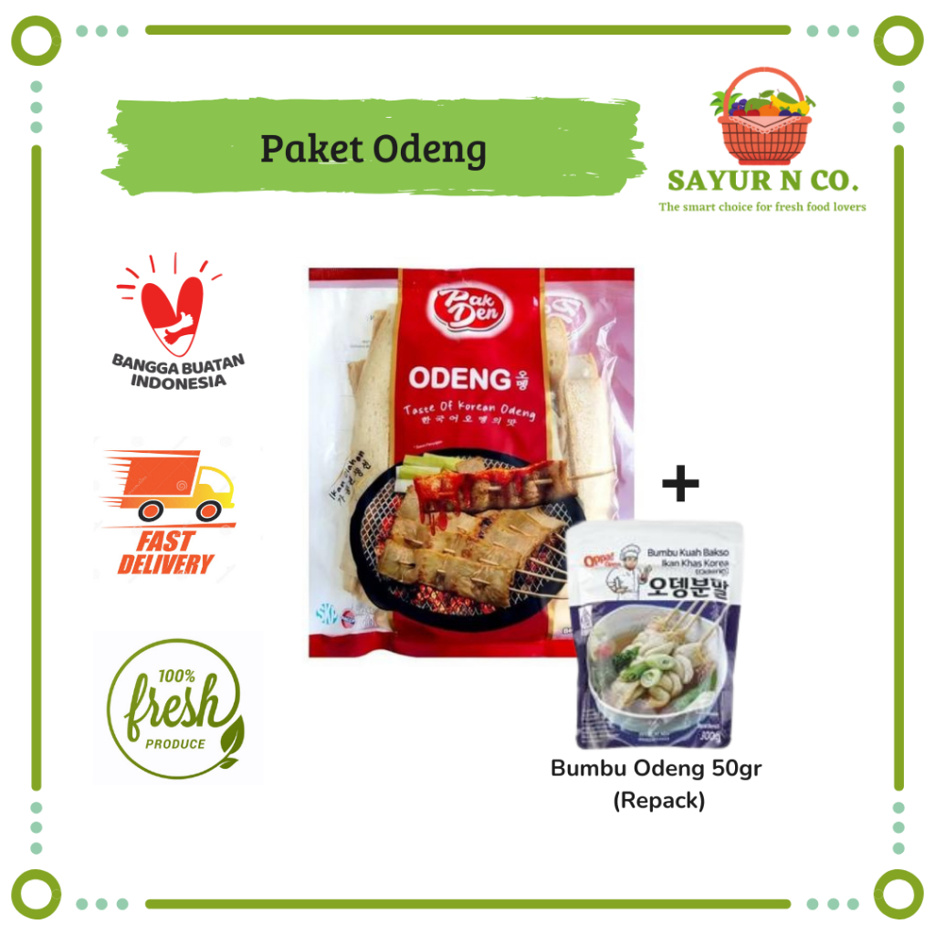 

Paket Korean Odeng 500gr dan Bumbu | Sayur N Co Bekasi