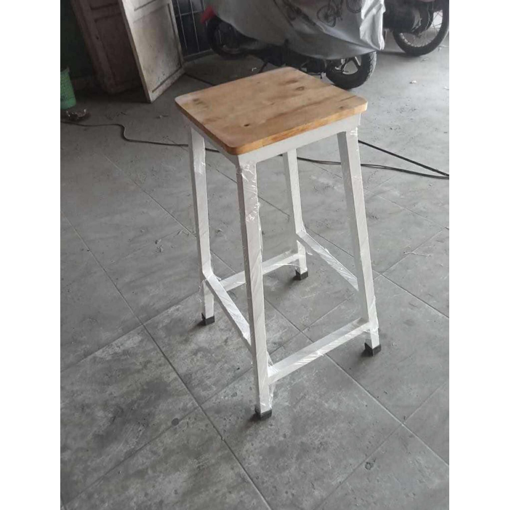 kursi bar tinggi 75cm rangka besi