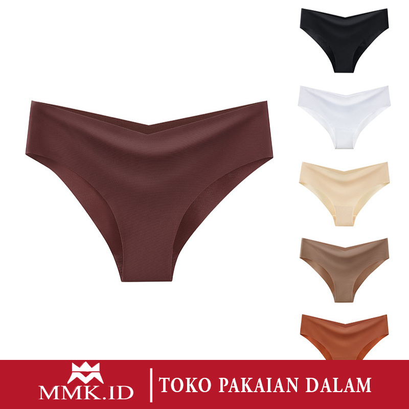Celana Dalam Tanpa Jahitan Sexy Wanita CD Seamleess V Shape Under Wear New