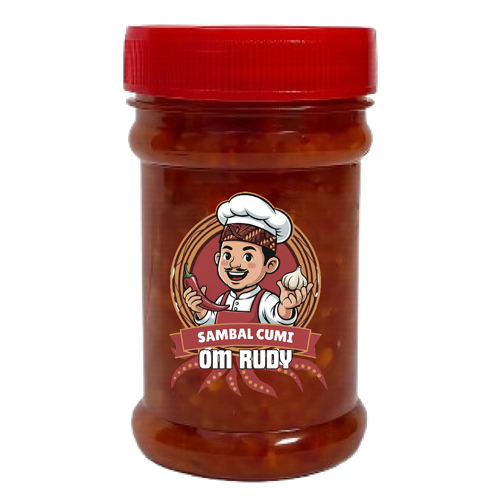 

SAMBEL CUMI 150gr dan 30 gr - Sambal OM Rudy