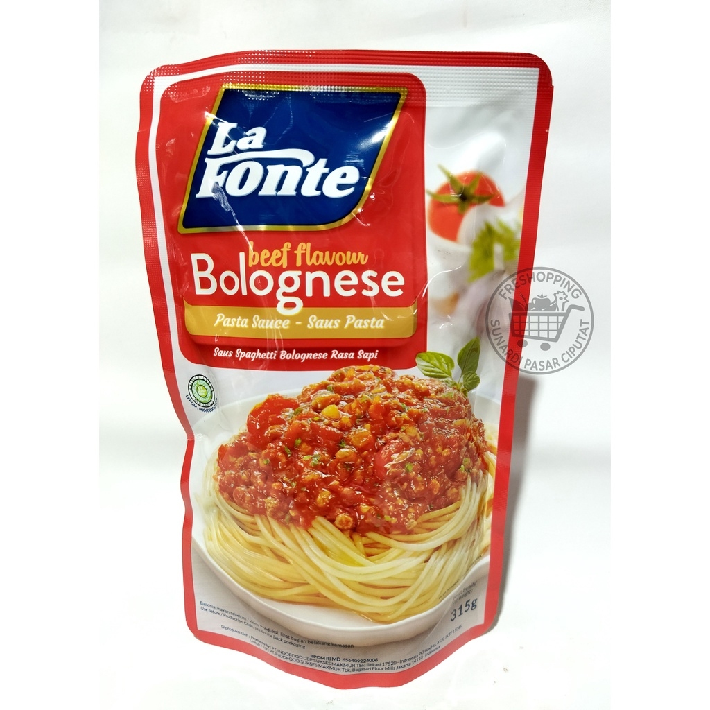 

La Fonte Saos Pasta Bolognese 315gr