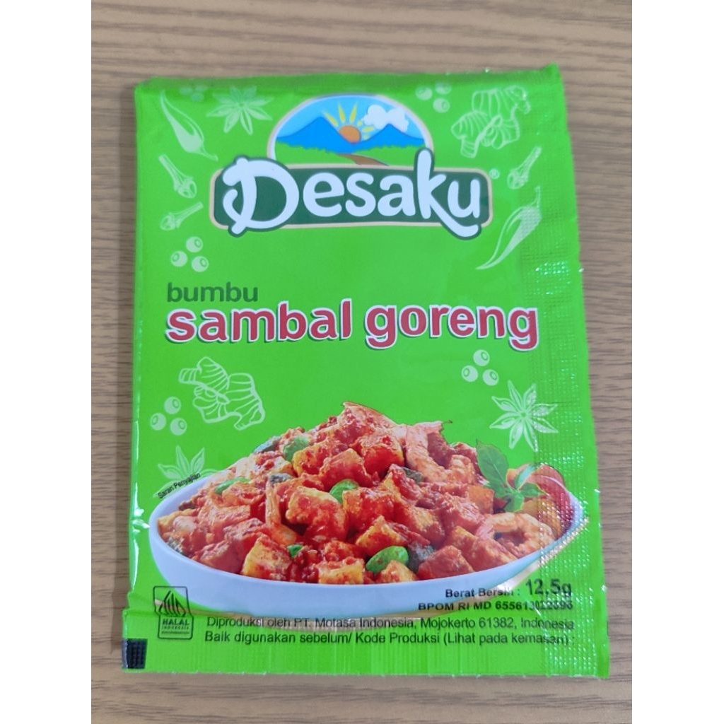 

DESAKU BUMBU SAMBAL GORENG 12,5 GR ( isi 12 pcs )