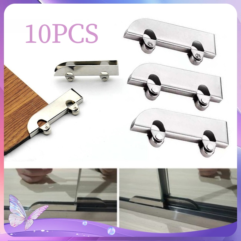 Roda Sliding Kaca 10 Roda Kaca Geser Stainless Steel Bearing Kaca Pintu Geser Roda