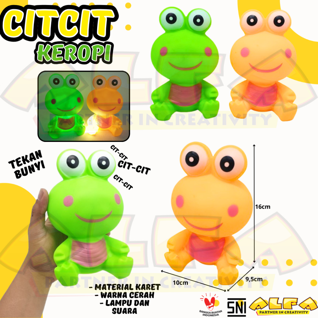 Toko Mainan ALFA Citcit Keropi B688