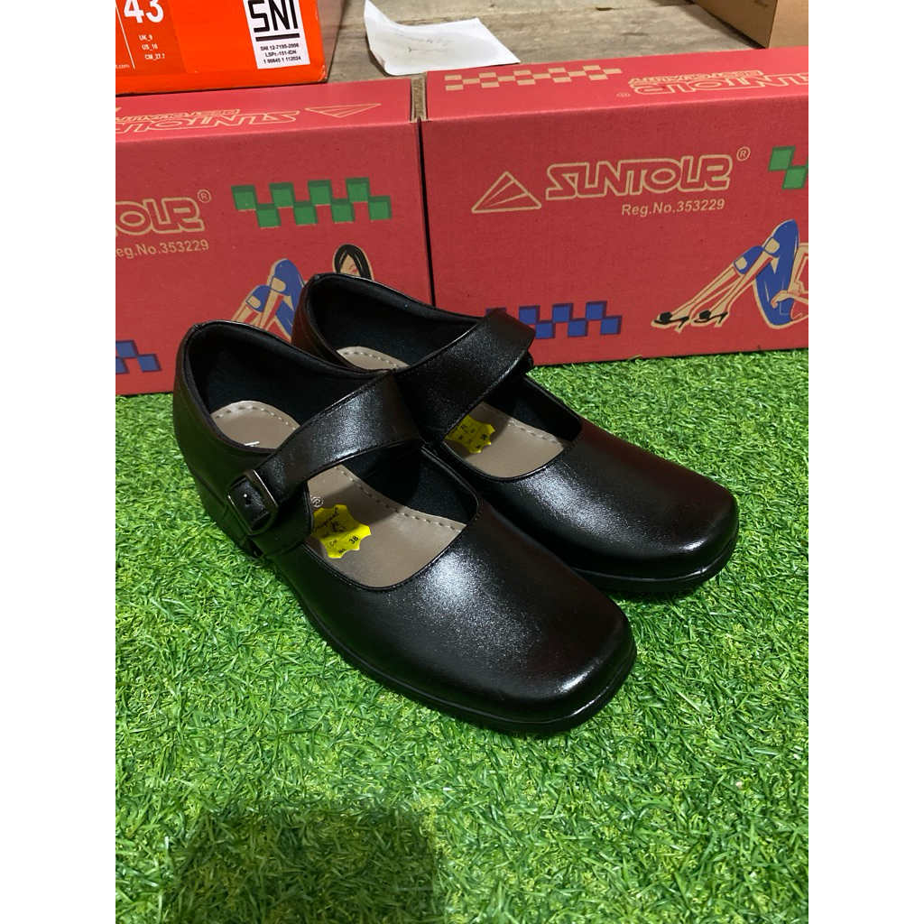 Sepatu paskibra - Pk01 by suntour warna hitam