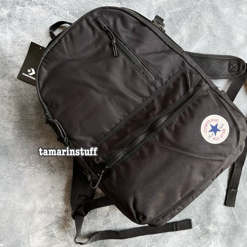 Backpack Converse Straight Edge Black