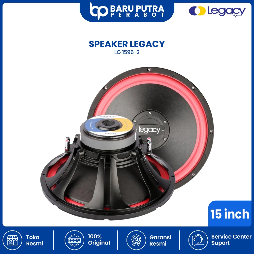 Speaker Subwoofer LEGACY 15inch / 15" LG 1596-2