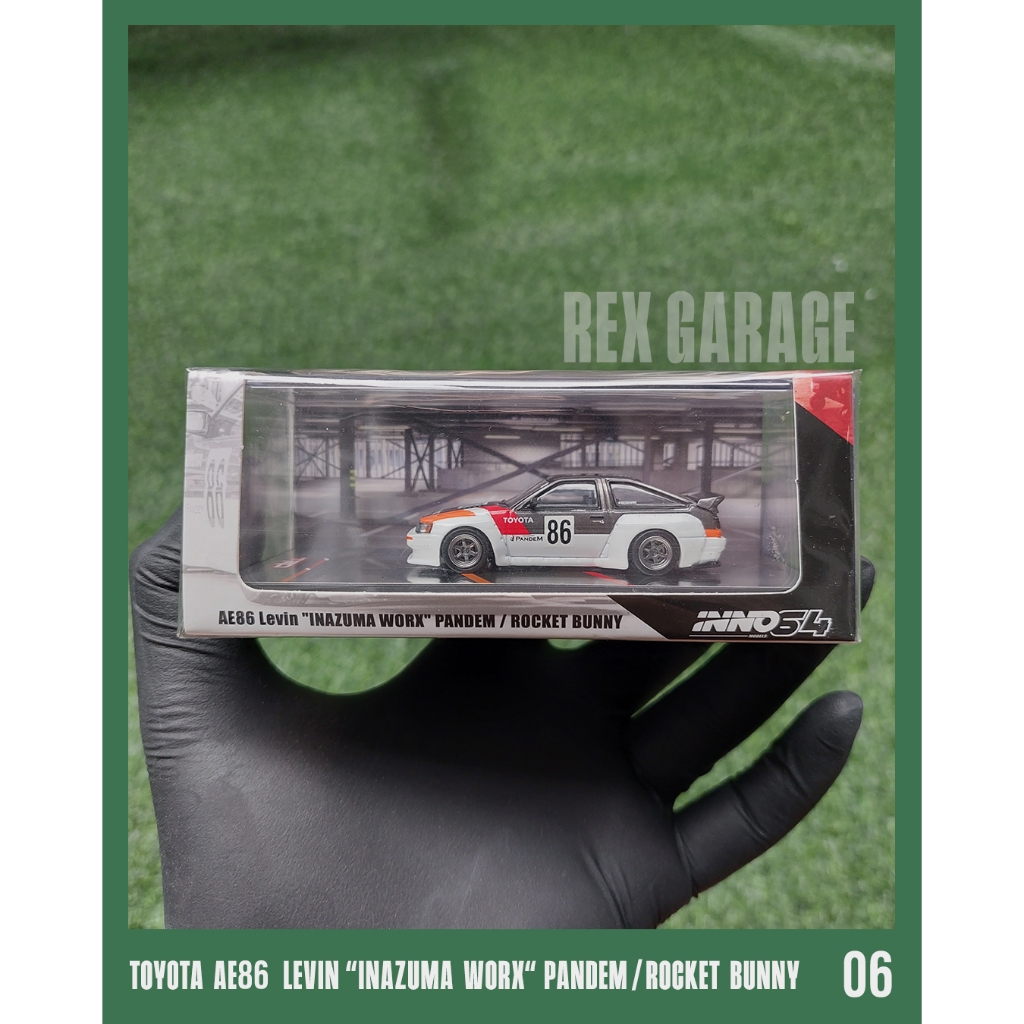 IN64-AE86LP-IWORX Inno64 Toyota AE86 Levin "Inazuma Worx" Pandem / Rocket Bunny