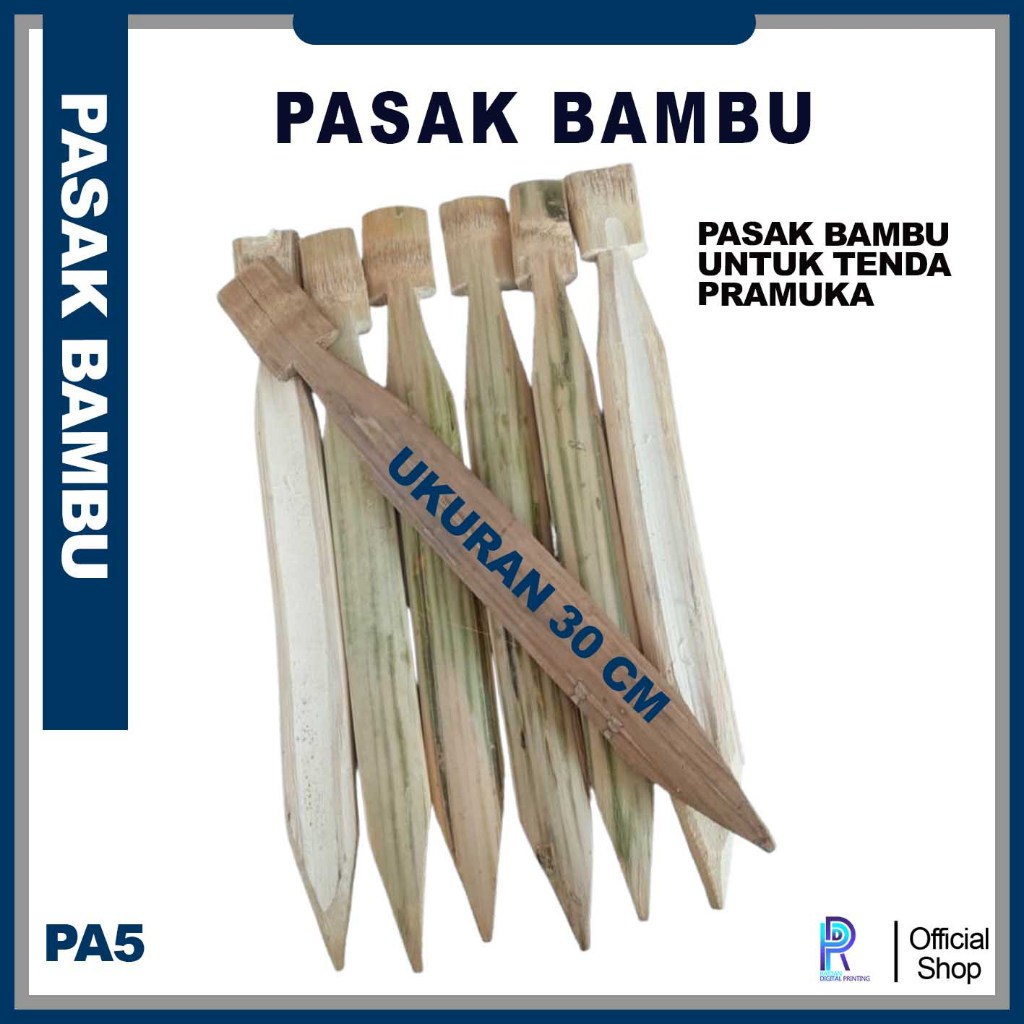 PASAK BAMBU / PATEK TENDA PRAMUKA / PATEK CAMPING PA5