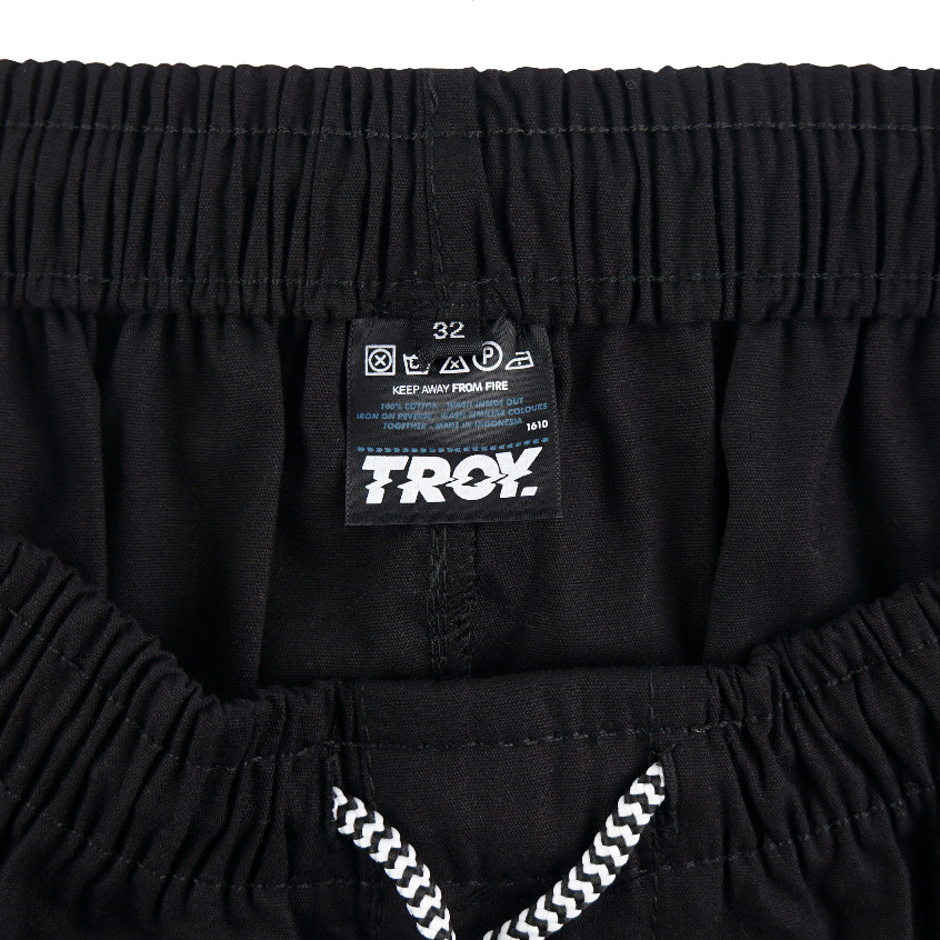 Troy Company Boardshort Black Altew - Celana Pendek Hitam BBC 3299