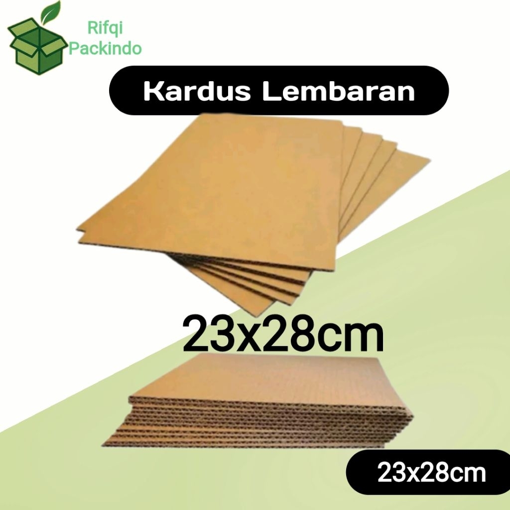 

Kardus Lembaran Polos Ukuran 23x28cm / Bahan Lembaran / Dus Lembaran / Karton