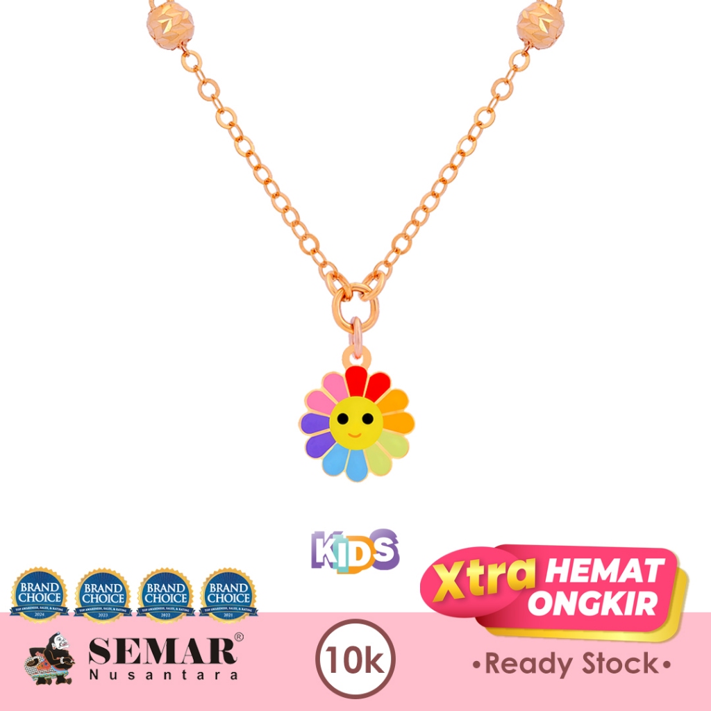 Kalung Emas Anak Cassano Colour Sunshine 10K Semar Nusantara