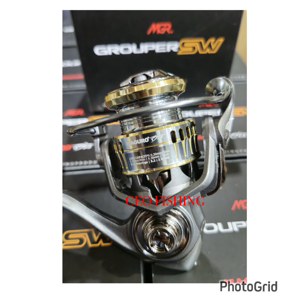 REEL MAGURO GROUPER SW 500 800 | UL Ultra Light Spinning