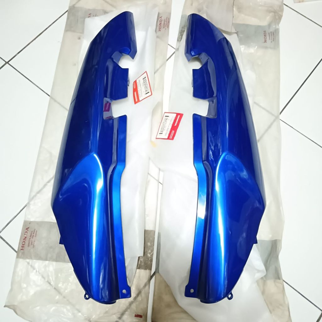 body set belakang honda tiger lama tiger 2000 warna biru original baru AHM