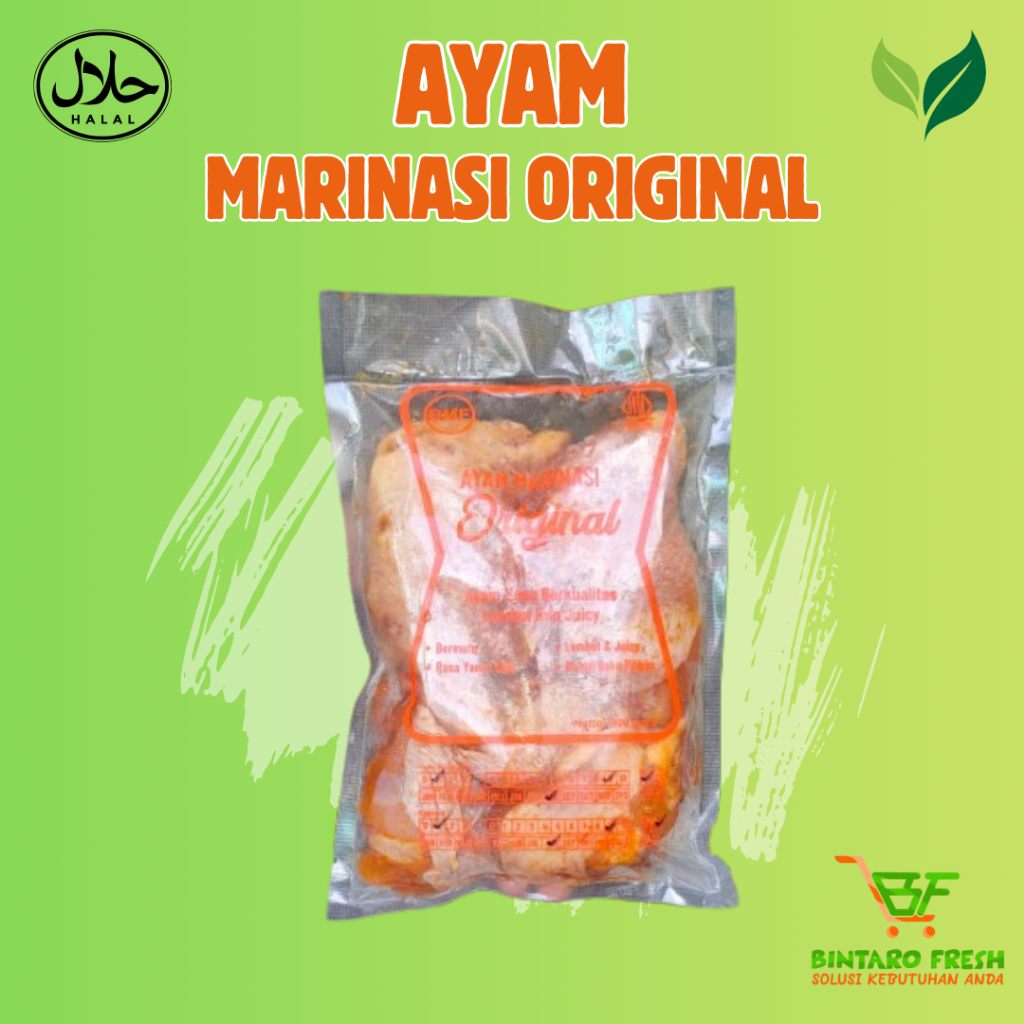 

Ayam Marinasi original/ Ayam marinasi Siap goreng/Ayam Marinasi menu satset
