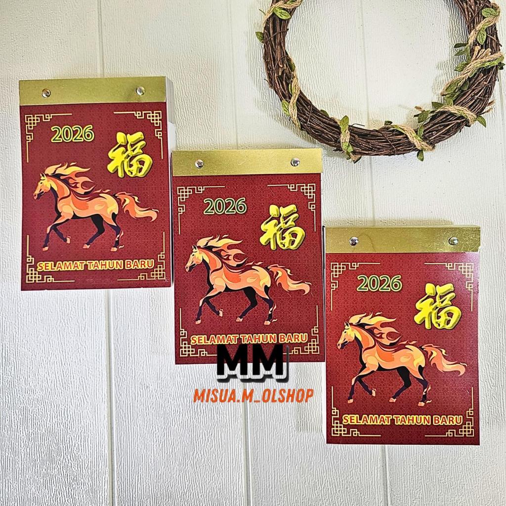 

KALENDER HARIAN SOBEK TAHUN 2026 UKURAN SEDANG/KALENDER LOKAL TERBARU PNC 2026