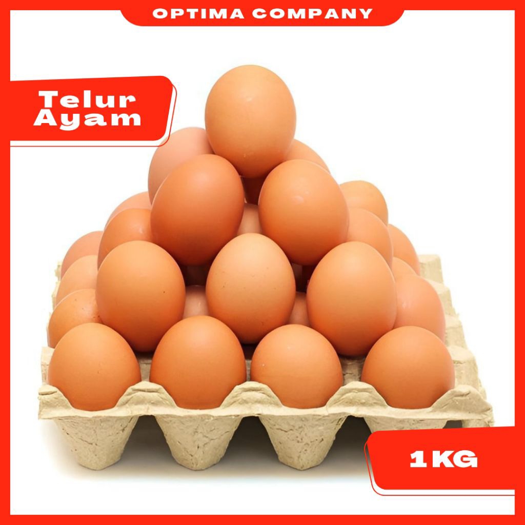 

Telur Ayam Negeri Fresh 1 KG Telur Ayam Bersih Fresh Anti Pecah Grosir Murah Instant 30 Menit