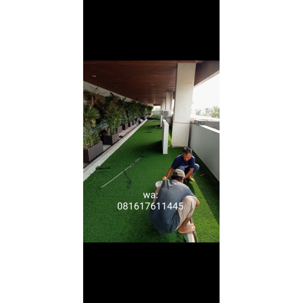 Rumput palsu Rumput sintetis