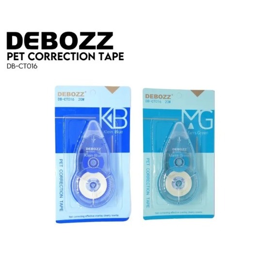 

Correction Tape Debozz 20M DB-CT016 / Cortape / tip ex / tip x / tipex 1 Pcs