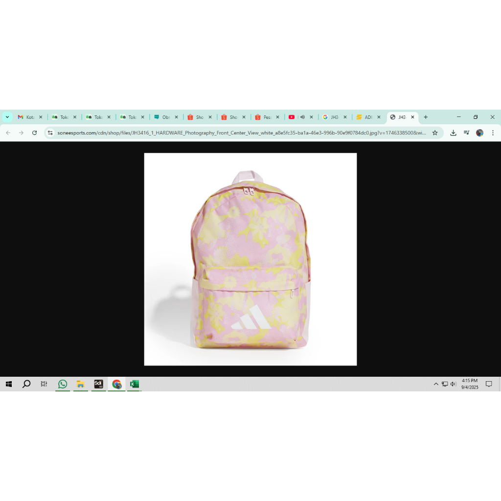 TAS RANSEL YG FLOWER BPK JH3416 BACKPACK