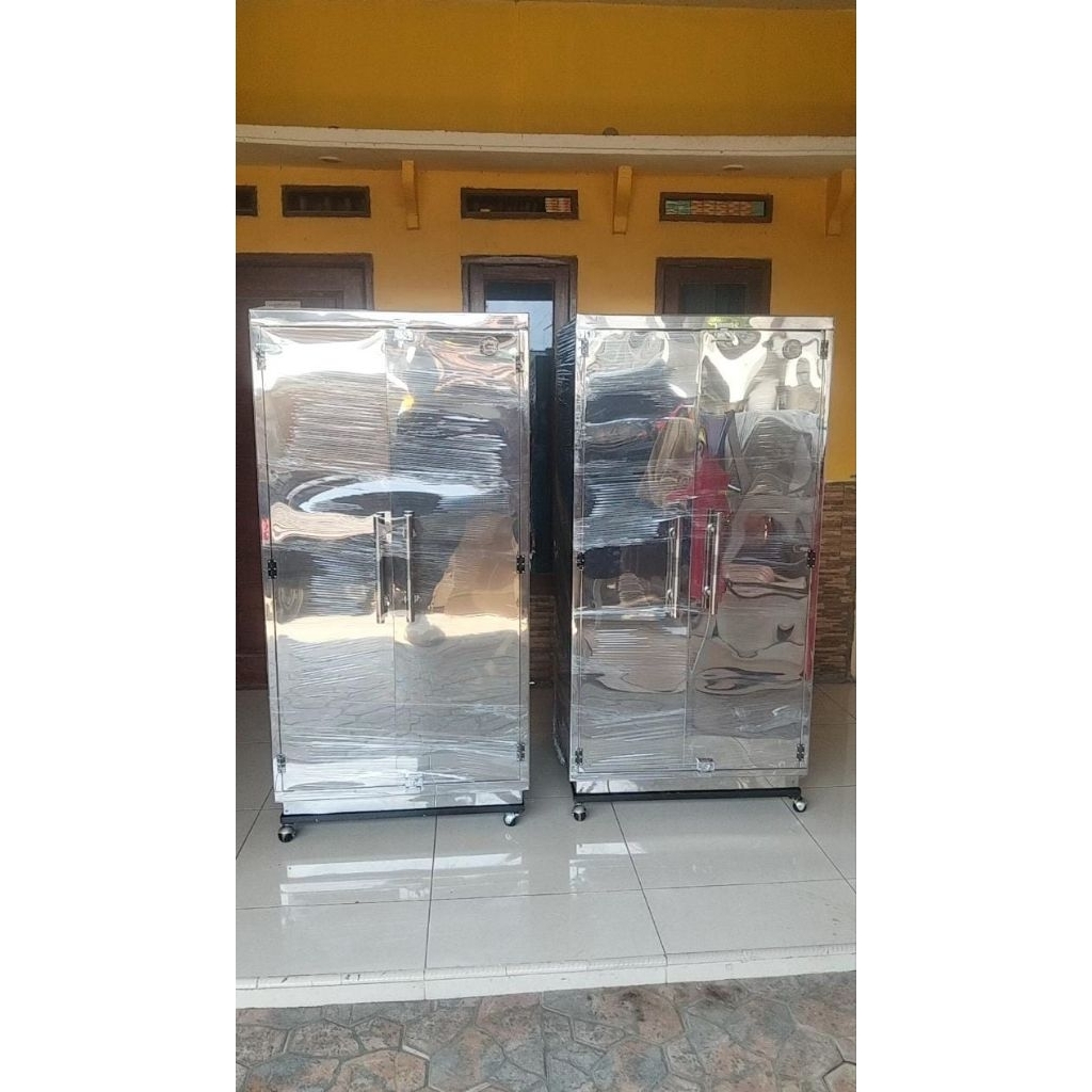 mesin pengering food tray / ompreng stainless / oven pengering ompreng mbg 72 tray