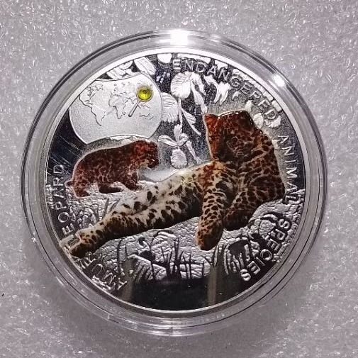 Koin Macan Tutul dan Anak Zambia