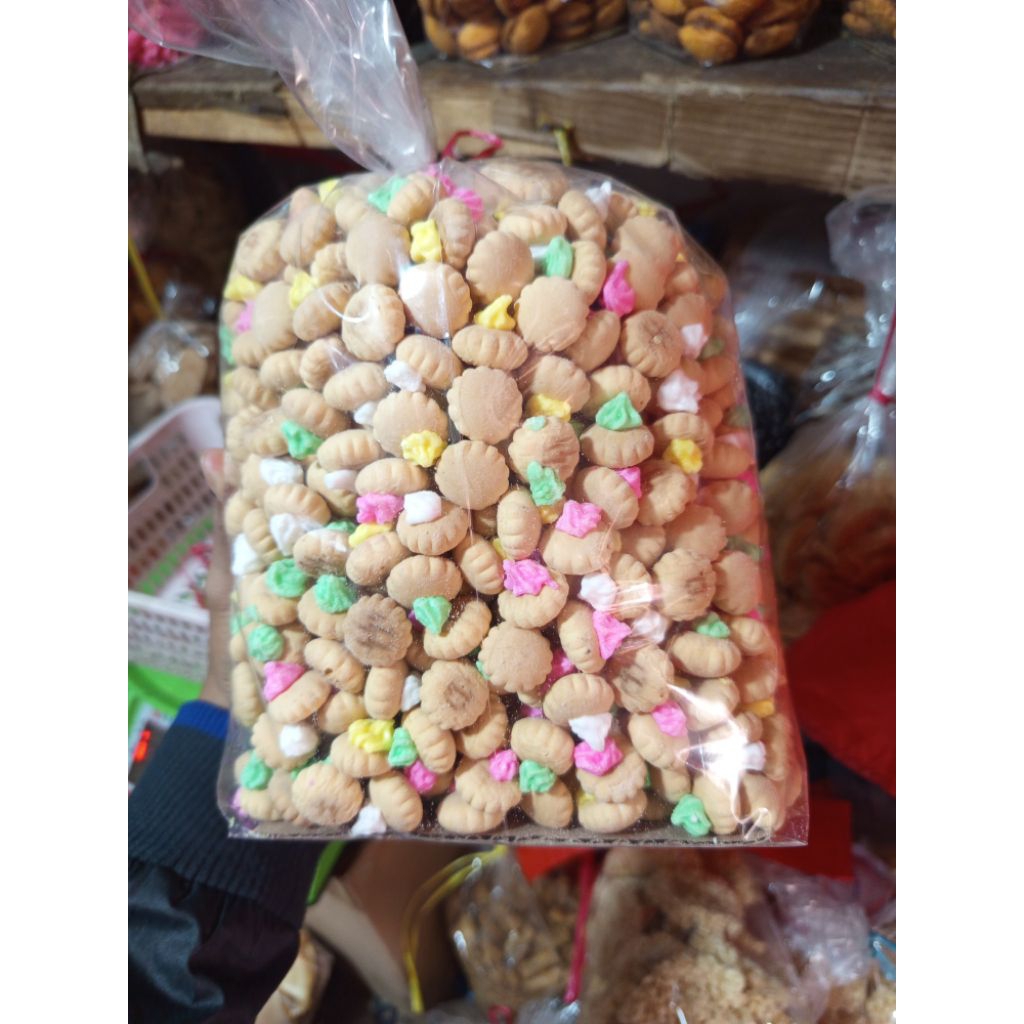 

1kg biskuit gem bunga jadul termurah