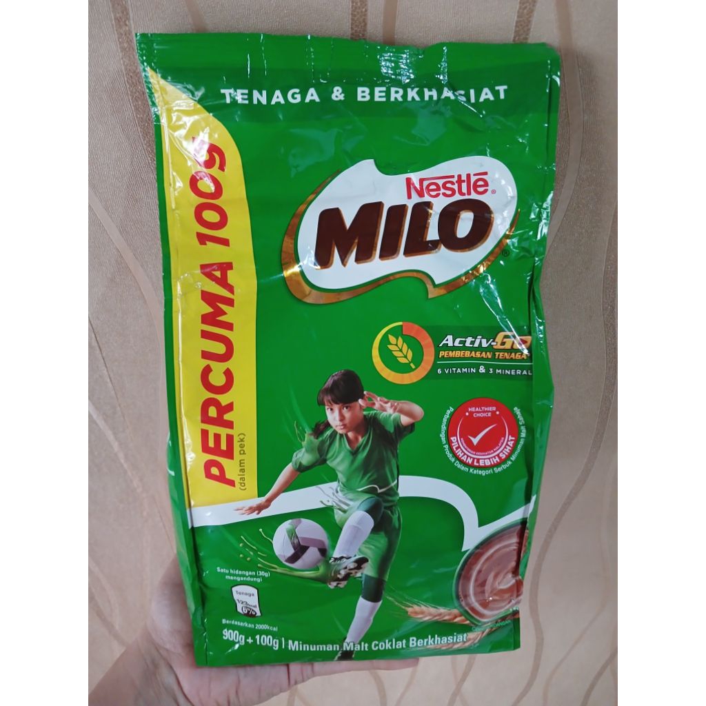 Milo 1kg Activ- GO Original Malay