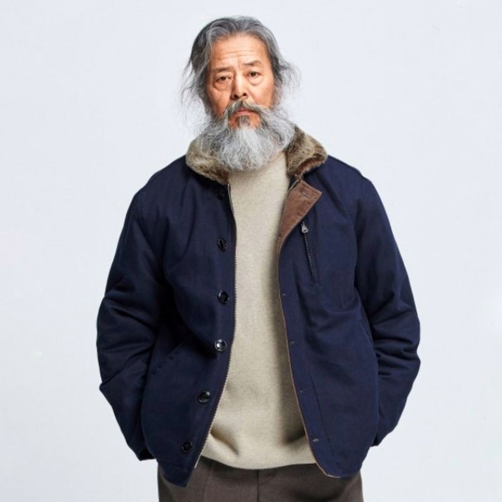 Frizmworks Edgar N-1 Deck Jacket Navy