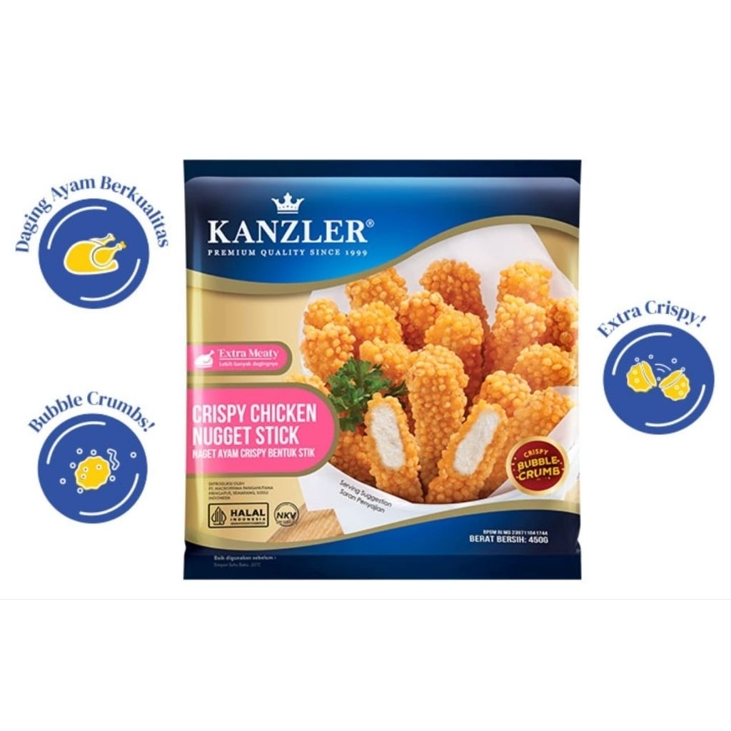 

Kanzler Crispy Chicken Stick (450gr)