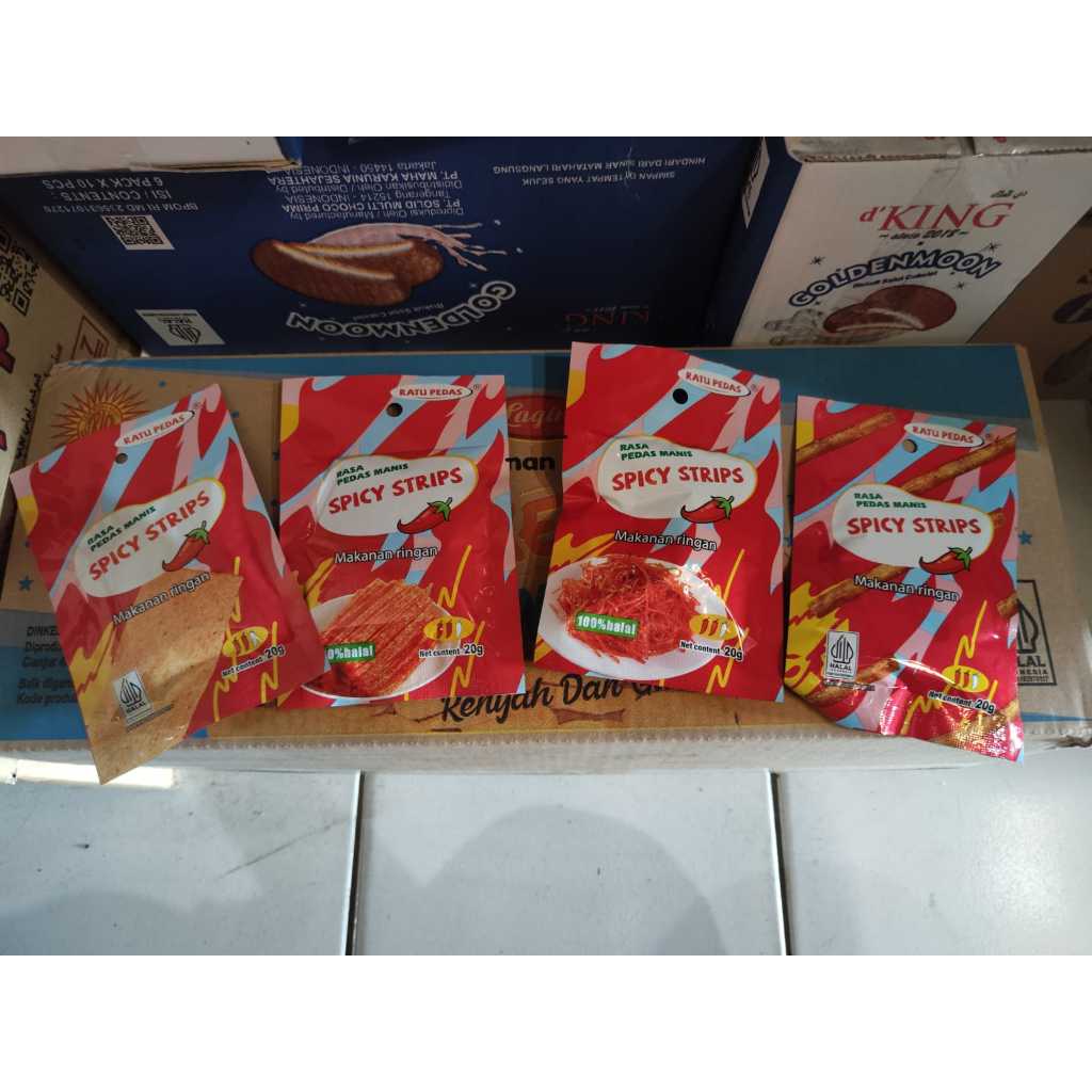 Snack Latio Ratu Pedas Halal Pack